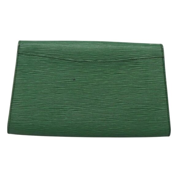 LOUIS VUITTON Epi Art Deco Clutch Bag Green M52634 LV Auth BA2685 - Picture 3 of 16